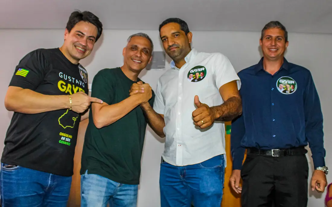 Florismar Júnior em encontro com lideranças políticas de Goiás